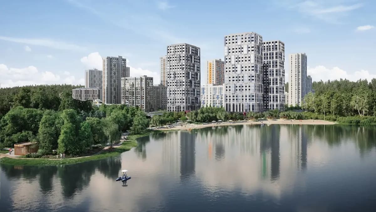 Атлас Ривер, Atlas Development — визуализация застройщика