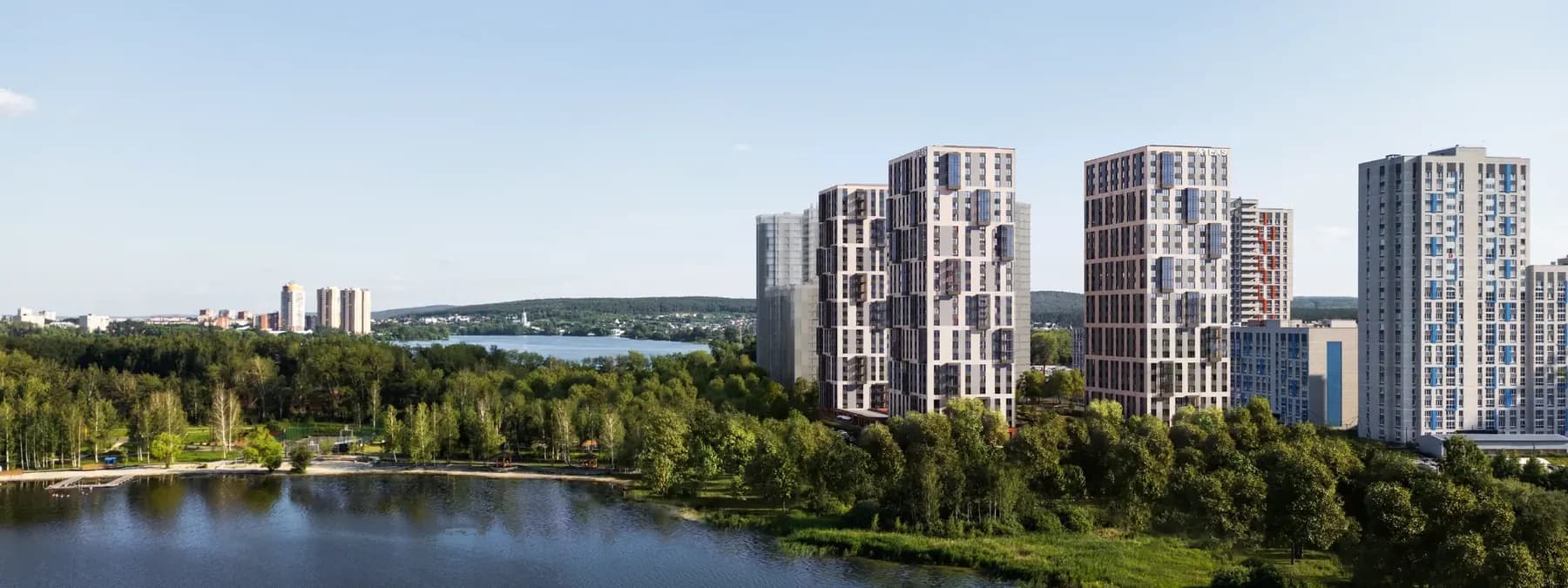 Атлас Ривер, Atlas Development — визуализация застройщика