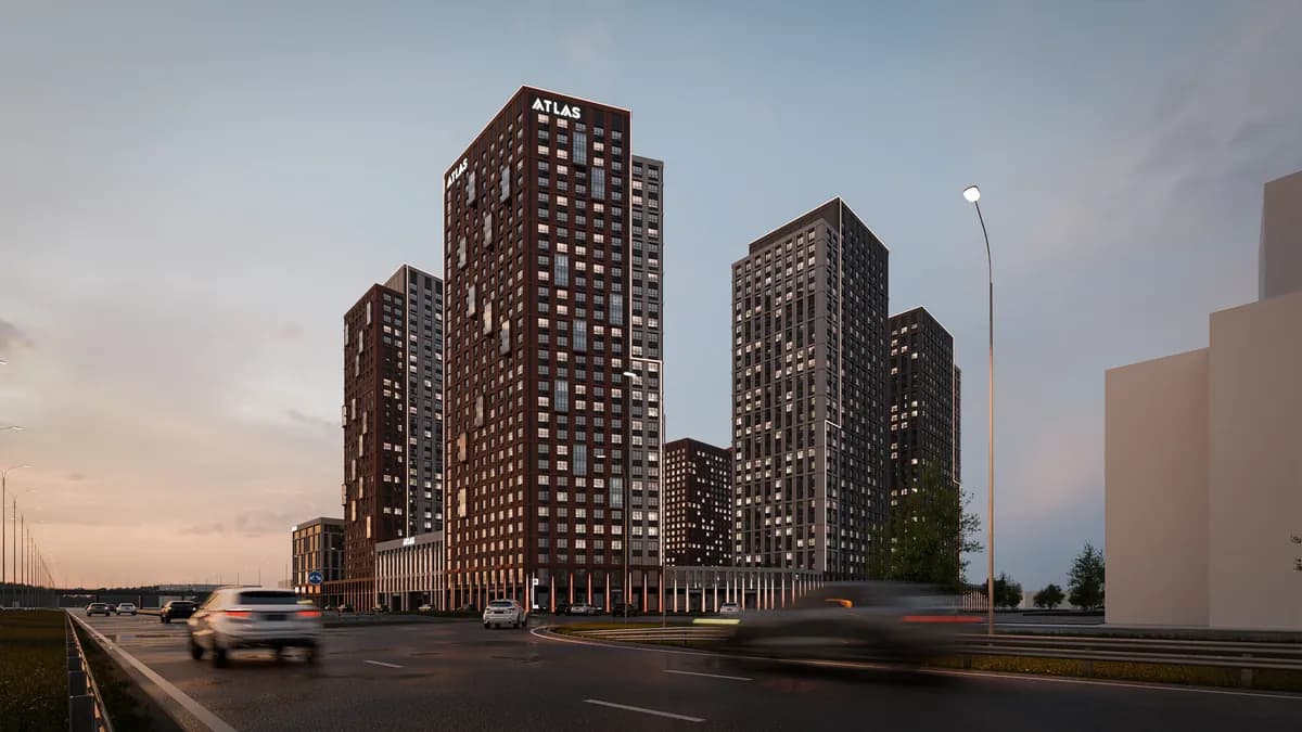 Атлас Визион, Atlas Development — визуализация застройщика