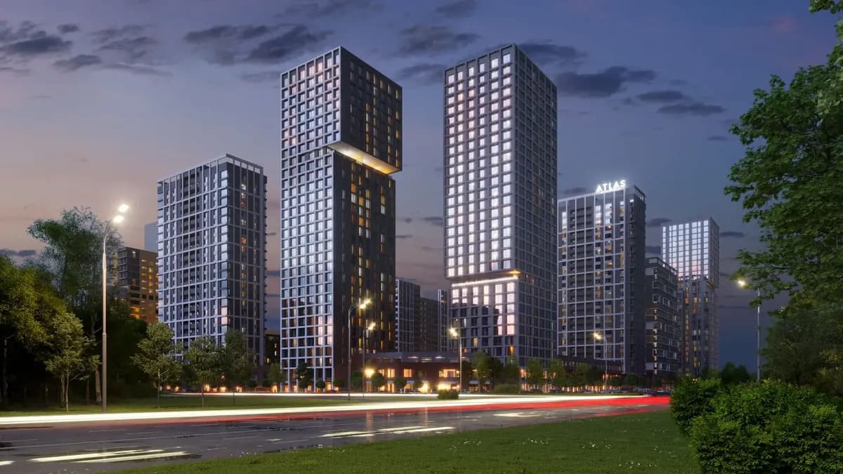 Парк Столиц, Atlas Development — визуализация застройщика